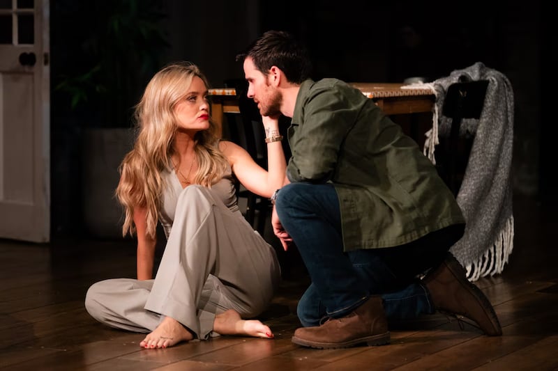 Laura Whitmore and Colin O'Donoghue. Photograph: Helen Murray